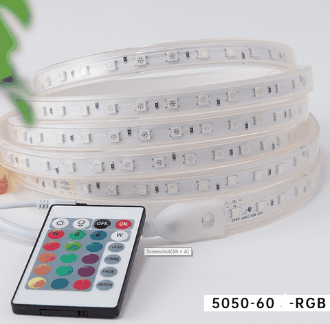 LED dây 3 hàng hạt, 180LED, ánh sáng ấm, 9W/m, cắt 20cm