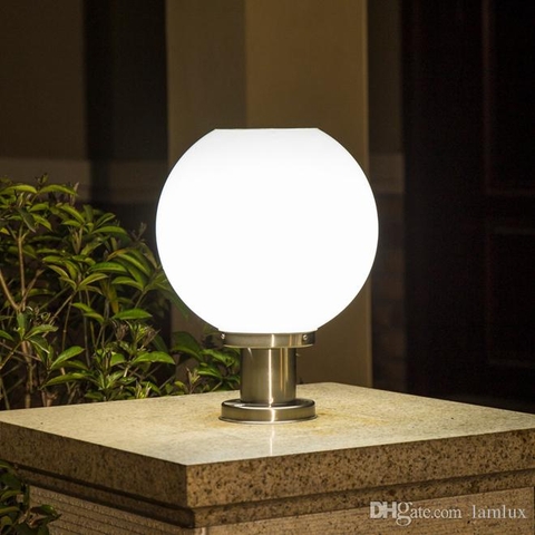 Đèn trụ cổng tròn 200mm