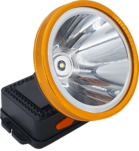 Đèn đội đầu chống nước, 8w, ánh sáng ấm