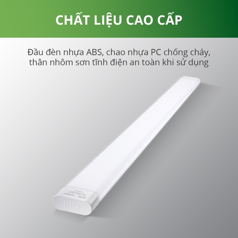 Bộ đèn led mica tràn viền 20W, 0.6m, ánh sáng trắng