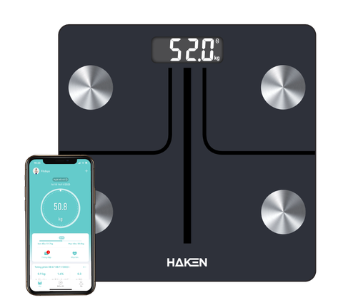 Cân đo sức khỏe thông minh, 15 chỉ số sức khỏe, 2 pin AAA