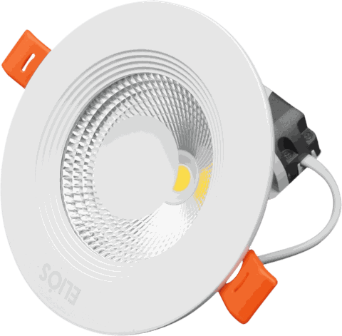 Đèn Downlight COB chiếu tỏa, 15w, ánh sáng ấm
