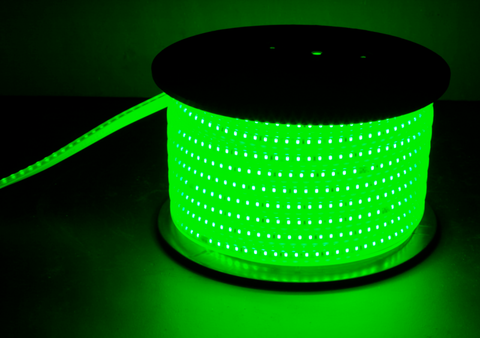 LED dây silicon, 240 LED, ánh sáng xanh dương, 11W/m, cắt 10cm