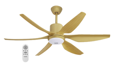 QUẠT TRẦN ĐÈN DC 6 CÁNH HAKEN MODEL HK-QT01YW