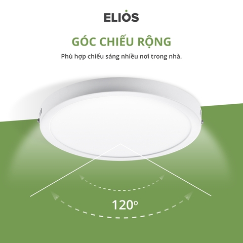 Đèn ốp trần 12W ELC206 - ELC207