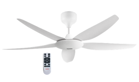 Quạt trần DC 5 cánh, 50W, màu trắng