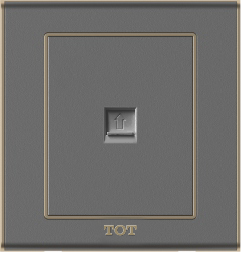 Bộ ổ cắm mạng , màu ghi