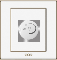 Bộ công tắc chiết áp đèn , màu trắng