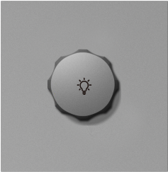 Bộ công tắc chiết áp đèn , màu trắng