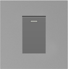 Bộ công tắc 1 hạt 1 chiều 20A , màu trắng