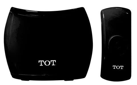 Bộ chuông cửa không dây, màu đen