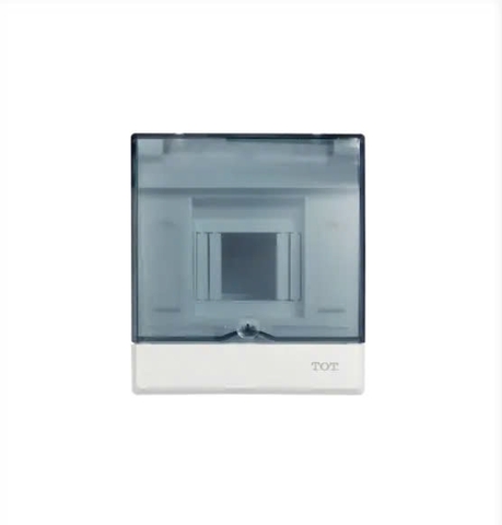 Tủ aptomat âm tường 2-4P, đế nhựa, cửa mở lên