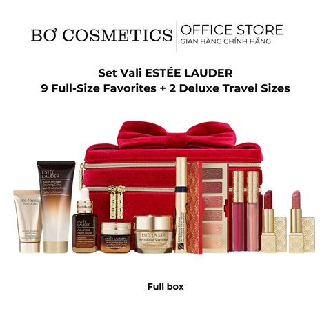 Set Vali ESTÉE LAUDER 9 Full-Size Favorites + 2 Deluxe Travel Sizes