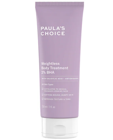 Kem Dưỡng Thể Paula's Choice Weightless Body Treatment 2% BHA