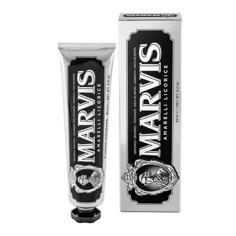 Kem Đánh Trắng Răng Marvis Amarelli Licorice Mint 85ml