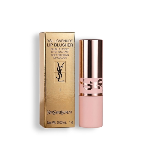 [Mini 1g] Son Kem & Má Hồng YSL Loveshine Lovenude Lip Blusher - 1 Undressed Pink