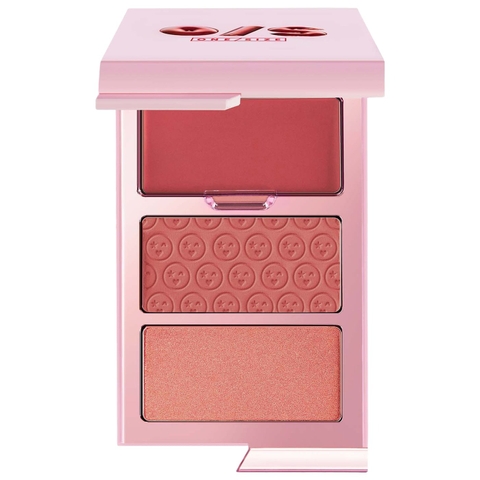 Bảng Phấn Má Hồng ONE/SIZE by Patrick Starrr Cheek Clapper 3D Blush Trio Palette