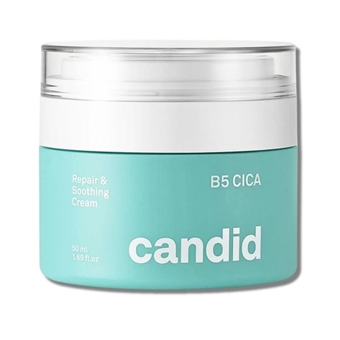 Kem Dưỡng Phục Hồi Candid B5 CICA Repair & Smoothing Cream 50ml