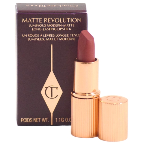 [Mini 1.1g] Son Thỏi Charlotte Tibury Matte Revolution Lipstick Walk Of No Shame