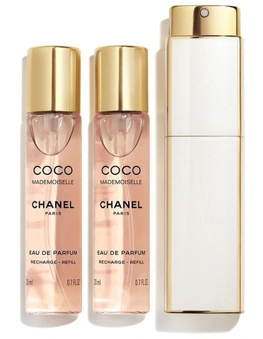 Set Nước Hoa Chanel Coco Mademoiselle Eau de Parfum Twist and Spray Set (20ml x 3)