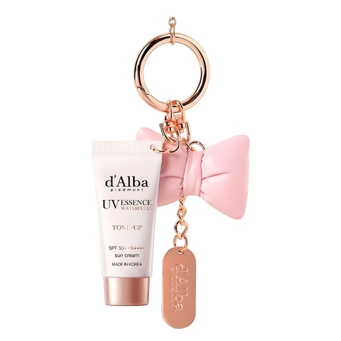 Combo Kem Chống Nắng d'Alba Waterfull Tone-Up & Móc Khóa Mini