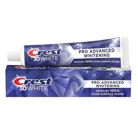Kem Đánh Răng Crest 3D White Pro Advanced Whitening 147g