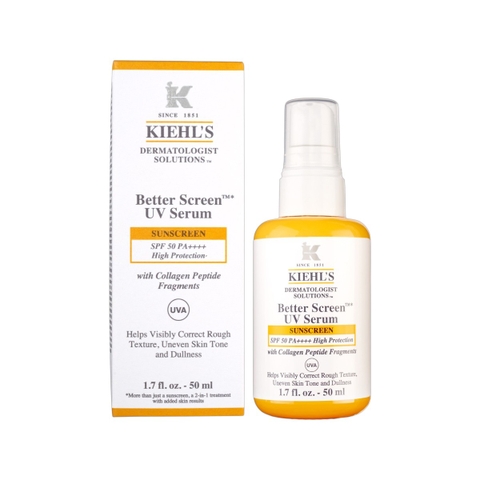 Serum Chống Nắng Kiehl’s Better Screen™ UV Serum SPF50 PA++++ With Collagen Peptide