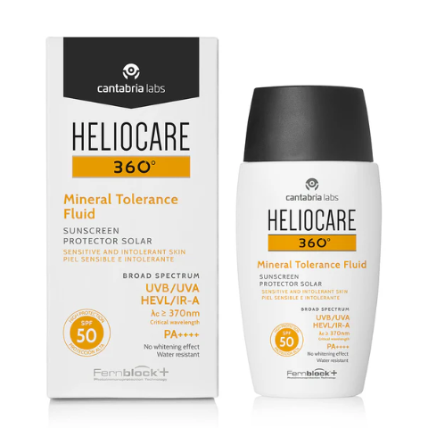 Kem Chống Nắng Heliocare Mineral Tolerance Fluid SPF 50 PA++++
