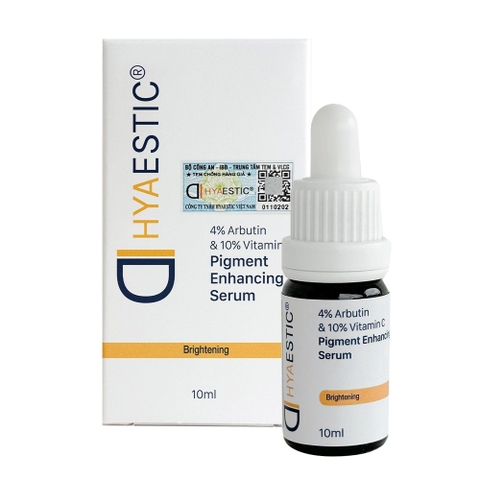 [Mini 10ml] Tinh Chất Dưỡng Sáng, Ngừa Lão Hóa Hyaestic 4% Arbutin & 10% Vitamin C Pigment Enhancing Serum