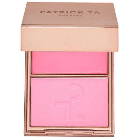 Phấn Má Hồng Patrick Ta Major Headlines Double-Take Cream & Powder Blush Duo
