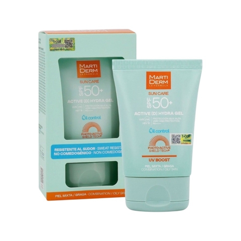 Kem Chống Nắng MartiDerm SPF 50+ Active [D] Hydra Gel 50ml