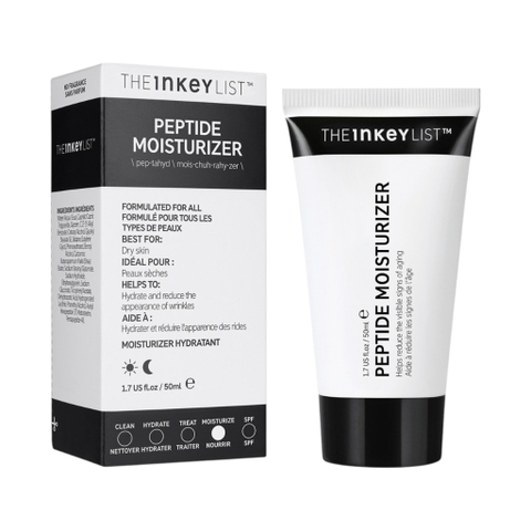 Kem Dưỡng Ẩm The INKEY List Peptide Moisturizer 50ml - Chống Lão Hóa & Săn Chắc Da