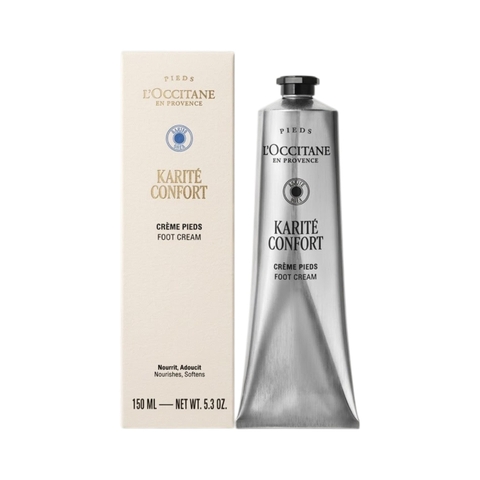 Kem Dưỡng Chân L'Occitane Shea Butter Foot Cream Karité Confort 150ml