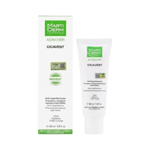 Kem Dưỡng Giảm Mụn, Mờ Thâm MartiDerm Acniover Cicavent 40ml