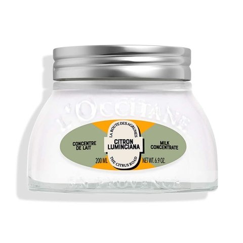 Kem Dưỡng Thể L'Occitane Citron Luminciana Milk Concentrate 200ml