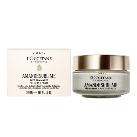 Kem Tẩy Tế Bào Chết Hạnh Nhân L'occitane Amande Sublime Polishing Paste (Pâte Gommante) 200ml