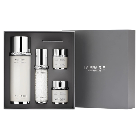 Set Dưỡng Trắng Da La Prairie White Caviar Prepare & Care