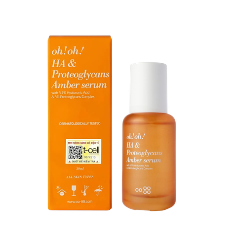 Tinh Chất Dưỡng Ẩm, Phục Hồi & Trẻ Hóa Da Oh!Oh! HA & Proteoglycans Amber Serum
