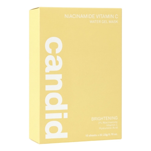 Mặt Nạ Dưỡng Sáng Candid Niacinamide Vitamin C Water Gel Mask