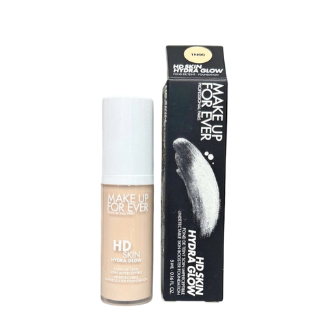 [Mini 5ml] Kem Nền Make Up For Ever HD Skin Hydra Glow Tone 1N00 Alabaster