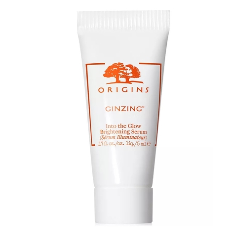 [Mini 5ml] Serum Sáng Da Origins GinZing™ Into the Glow Brightening Serum