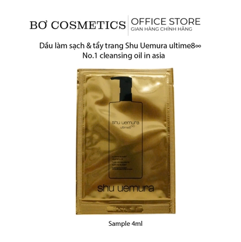 [Sample 4ml] Dầu Tẩy Trang Shu Uemura Ultim8∞ Cleansing Oil
