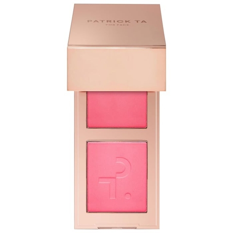 Phấn Má Hồng Patrick Ta Mini Major Headlines Double-Take Cream & Powder Blush Duo