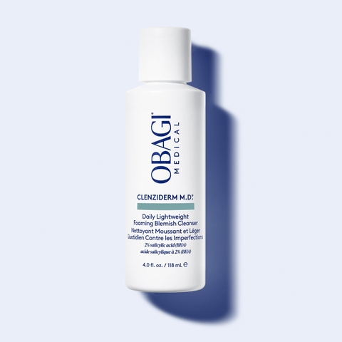 Sữa Rửa Mặt Tẩy Tế Bào Chết Obagi Clenziderm MD Foaming Blemish Cleanser