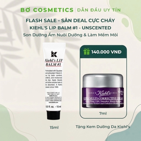 Son Dưỡng Ẩm Mềm Môi Kiehl's Lip Balm