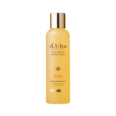 Nước Hoa Hồng d'Alba Vita Toning Serum Toner 180ml