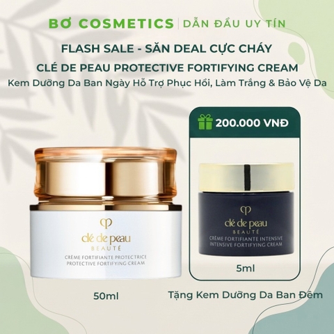 Kem Dưỡng Da Ban Ngày Clé de Peau Protective Fortifying Cream