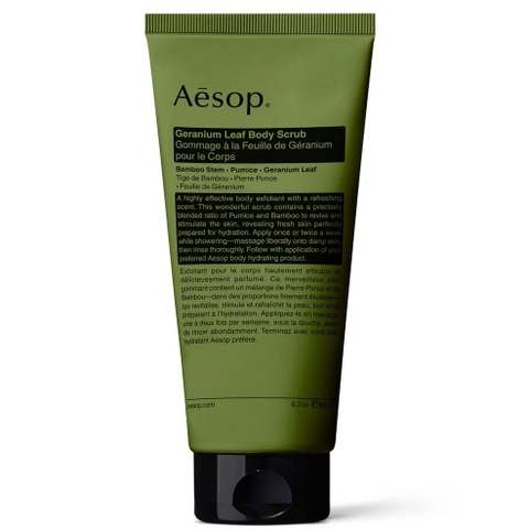 Tẩy Tế Bào Chết Cơ Thể Aesop Geranium Leaf Body Scrub 180ml