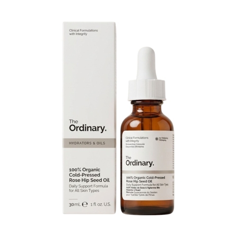 Tinh Dầu Cấp Ẩm Dưỡng Sáng The Ordinary 100% Organic Cold Pressed Rosehip Seed Oil 30ml
