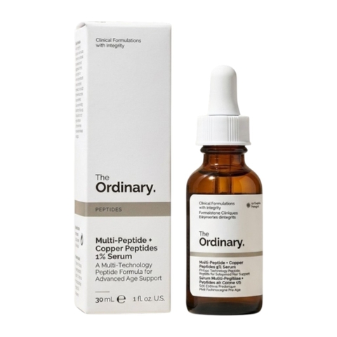 Tinh Chất The Ordinary Multi-Peptide + Copper Peptides 1% Serum 30ml - Tái Tạo Da Chống Lão Hóa